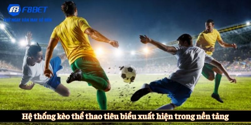 Hệ thống kèo thể thao tiêu biểu xuất hiện trong nền tảng